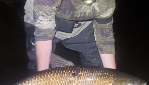 A 31 lb 13 oz fish from Beaurepaire, Only fish landed through night, Jul 2025