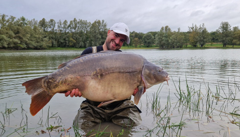 A 52 lb 10 oz fish from Beaurepaire, Mirror carp, Sep 2024