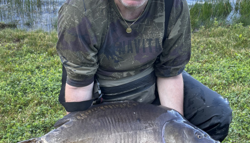 A 42 lb fish from Beaurepaire, Jul 2025