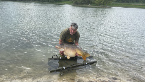 A 59 lb fish from Beaurepaire, 59lb Mirror, May 2025