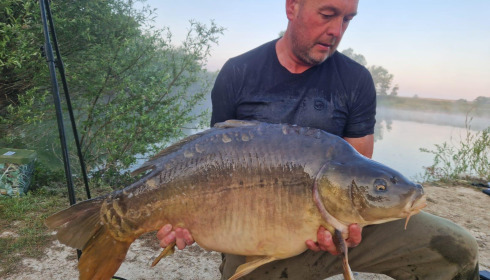 A carp from Beaurepaire, Paul Stone, May 2025