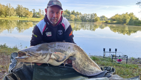 A 76 lb fish from Beaurepaire, Cat, Sep 2023