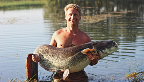 A fish from Beaurepaire, 125lb cat, Sep 2023