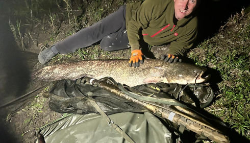 A 66 lb fish from Beaurepaire, Cat, Aug 2024