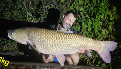 A carp from Blue Lake, 48 hour session, Aug 2024