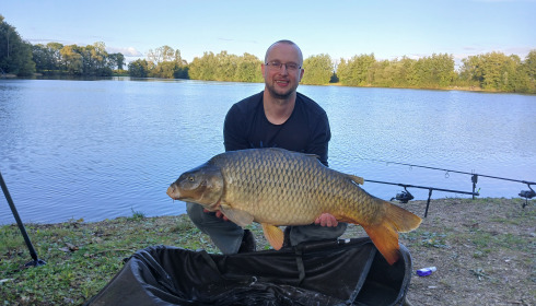 A 38 lb carp from Blue Lake, Steven Harwood, Sep 2024