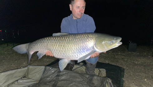 A carp from Blue Lake, May 2024