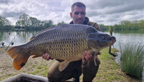 A carp from Blue Lake, May 2024
