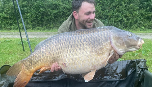 A 57 lb 8 oz fish from Blue Lake, Jun 2024