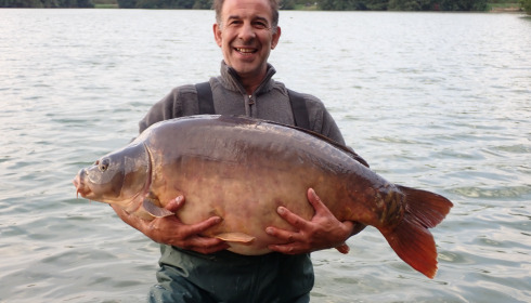 A 58 lb 7 oz fish from Blue Lake, Biggest Catch of the Week, Oct 2023