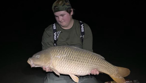 A 33 lb carp from Blue Lake, Cameron Noble, Oct 2023