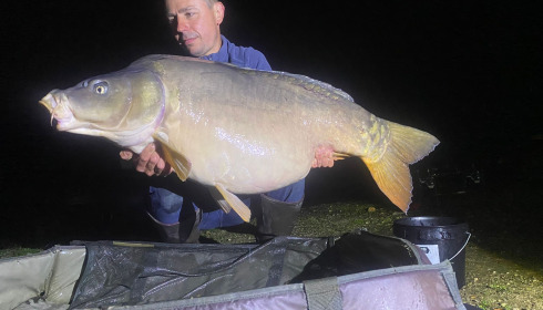 A carp from Blue Lake, May 2024