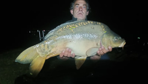 A carp from Blue Lake, May 2024
