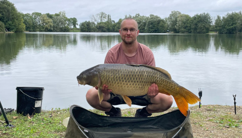A 41 lb 9 oz carp from Blue Lake, Steven Harwood, Sep 2024