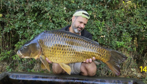 A carp from Blue Lake, 48 hour session, Aug 2024