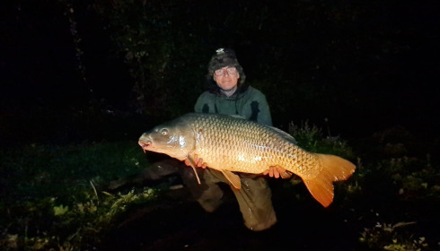 A 37 lb 11 oz carp from Blue Lake, Jason Anderson, Sep 2024