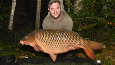 A 54 lb 6 oz carp from Blue Lake, Mark Sugrue, Sep 2024