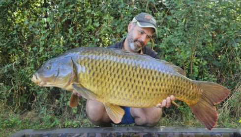 A carp from Blue Lake, 48 hour session, Aug 2024