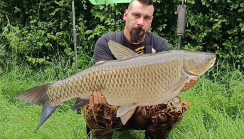 A carp from Blue Lake, May 2024