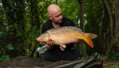 A carp from Blue Lake, Mark Williams, Aug 2023