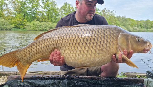 A 39 lb 10 oz fish from Brie, New PB, Apr 2024