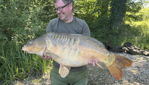 A 46 lb fish from Brie, Jul 2024