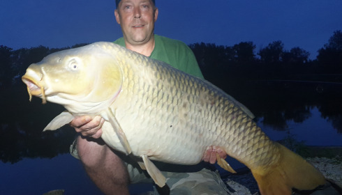 A 54 lb 4 oz carp from Brie, del mackay, Jun 2024