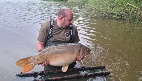 A 43 lb 12 oz fish from Brie, New PB, Apr 2024