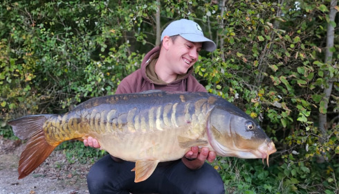 A carp from Brocard Large, Oct 2023