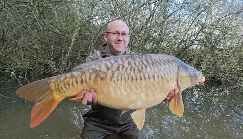 A carp from Brocard Large, May 2023