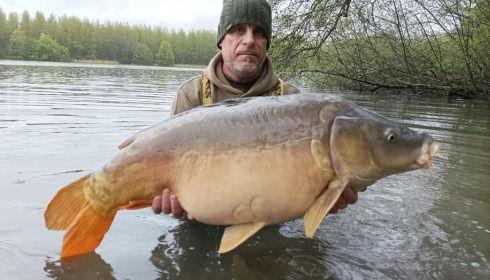 A carp from Brocard Large, May 2023