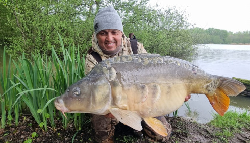 A carp from Brocard Large, Apr 2024