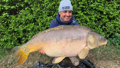 A carp from Brocard Large, Apr 2025
