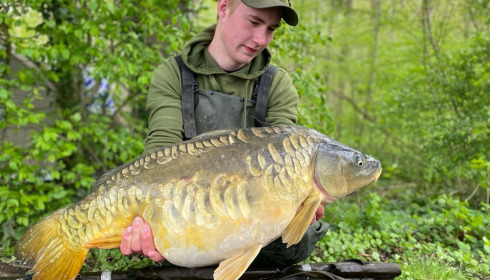 A carp from Brocard Large, Apr 2024
