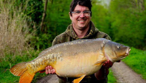 A carp from Brocard Large, Apr 2024