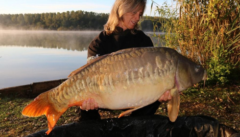 A carp from Brocard Large, Oct 2023