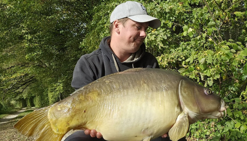 A carp from Brocard Large, Oct 2023