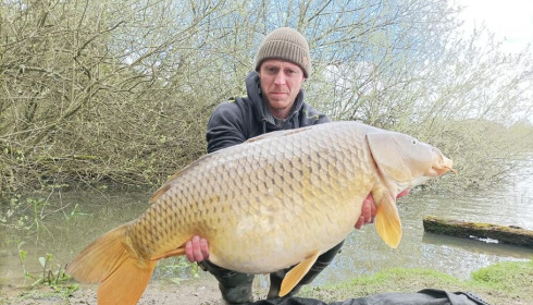 A carp from Brocard Large, May 2023