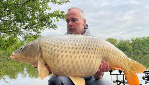 A carp from Brocard Small, May 2024