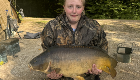 A 28 lb fish from Brocard Small, MIRROR, Jul 2024