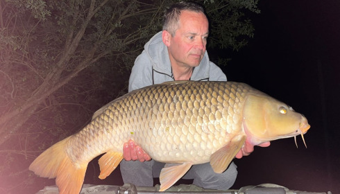 A carp from Brocard Small, May 2024