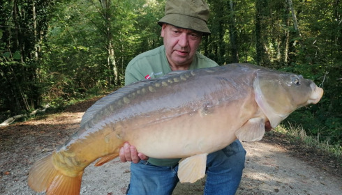 A carp from Brocard Small, Oct 2023
