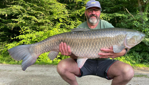 A 43 lb 14 oz fish from Brocard Small, Jun 2024