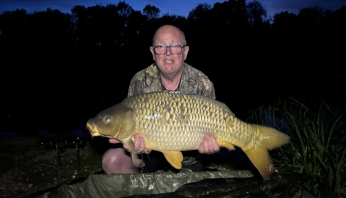A 30 lb carp from Brocard Small, Michael Bird, May 2024