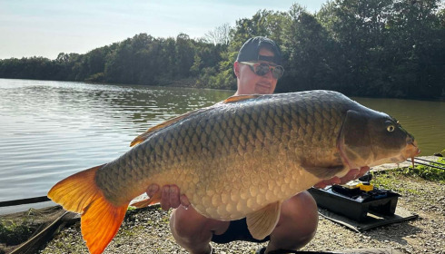 A carp from Brocard Small, Aug 2024
