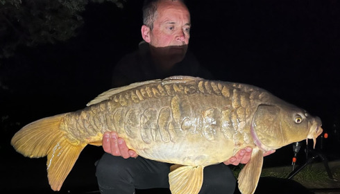 A carp from Brocard Small, May 2024