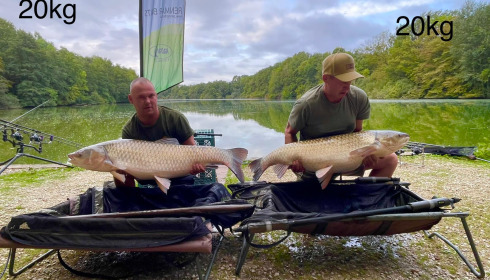 A 44 lb 1 oz fish from Brocard Small, Swim 4 double take, Aug 2023