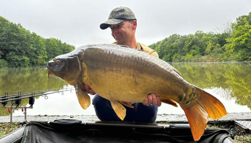 A carp from Brocard Small, Aug 2024