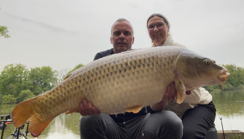 A carp from Brocard Small, May 2024