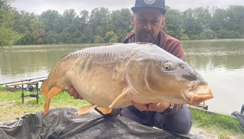 A 45 lb 4 oz fish from Brocard Small, Swim 2, Aug 2023